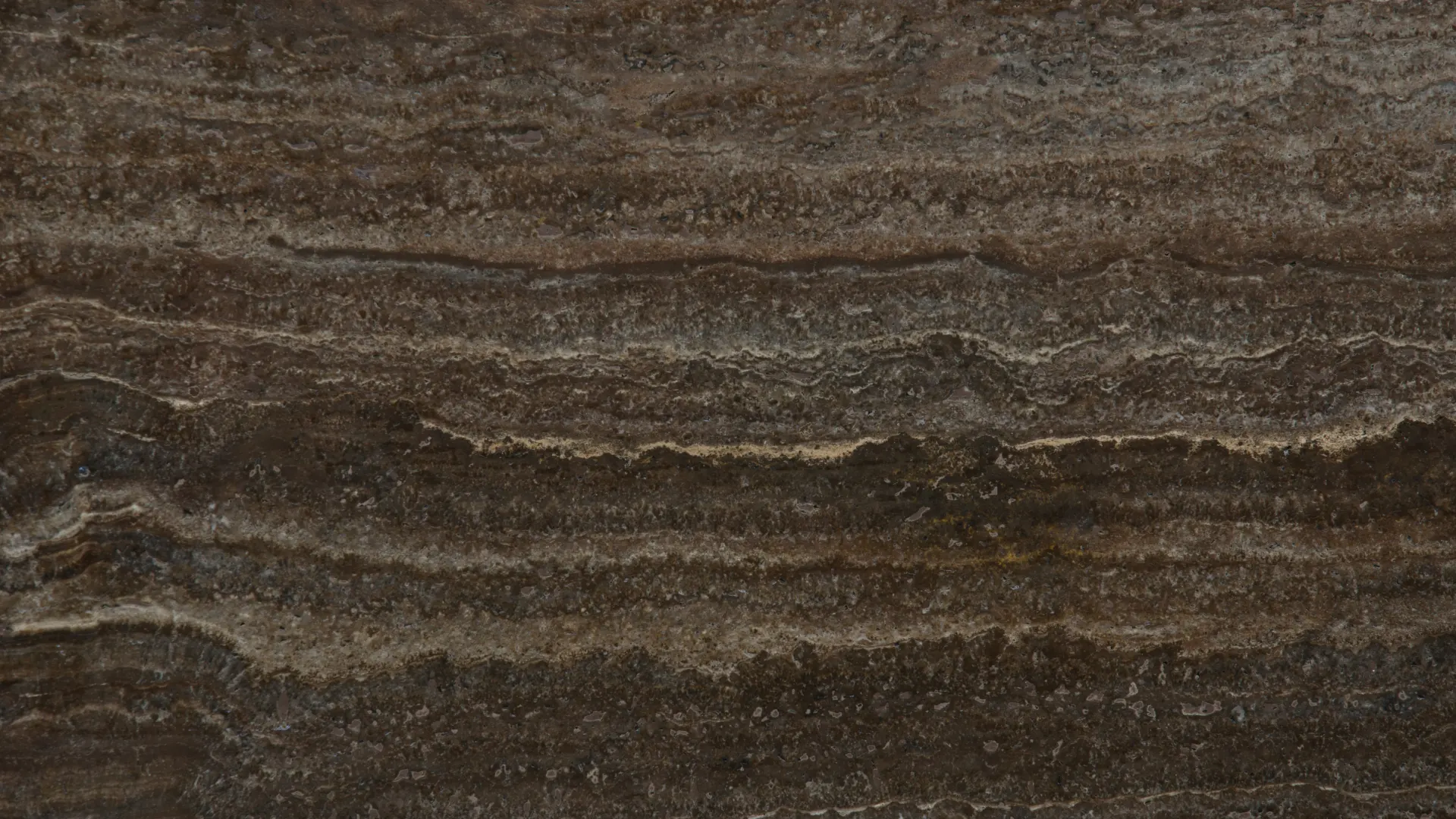 black travertine surface